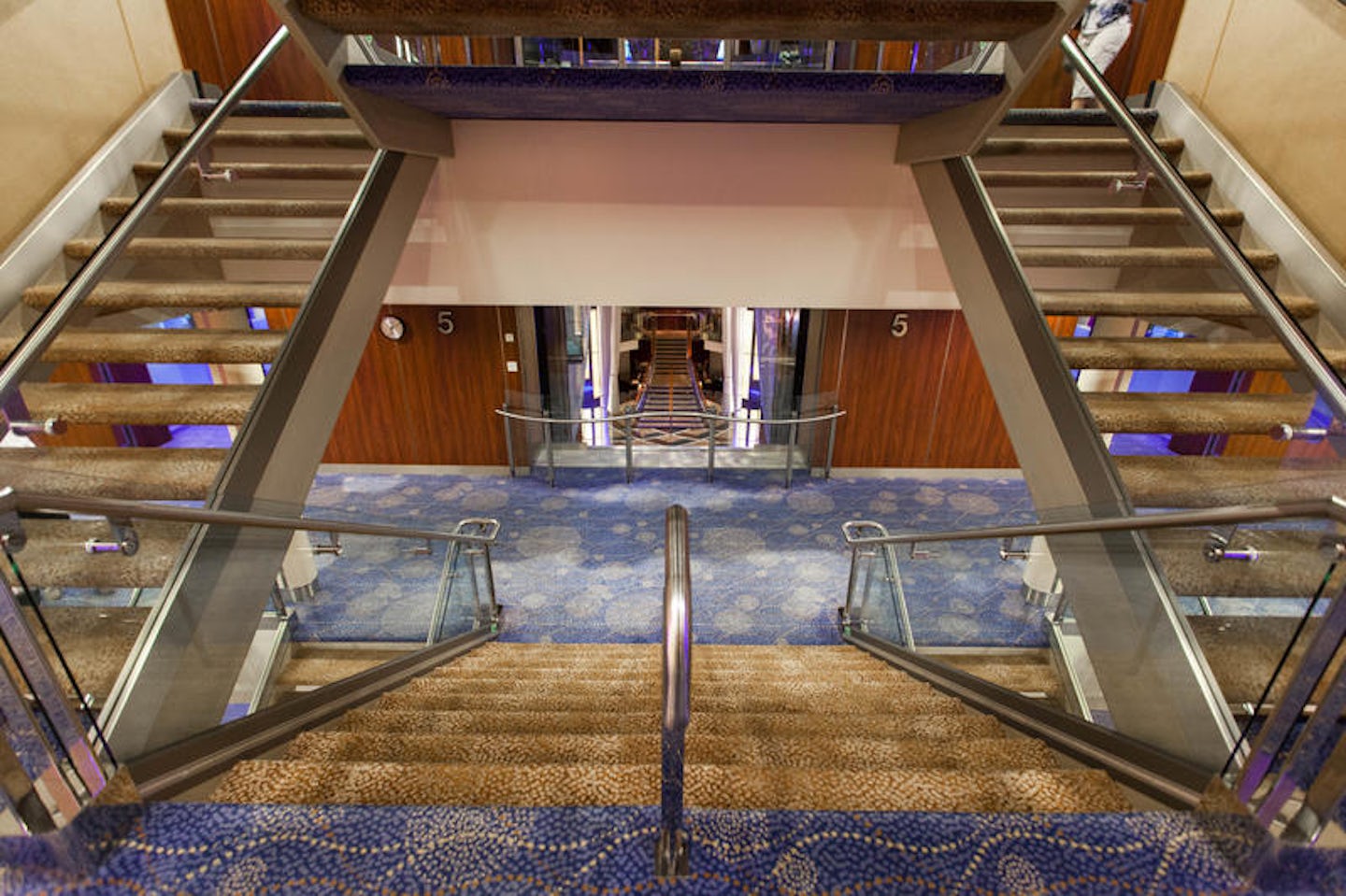 Stairs on Celebrity Equinox