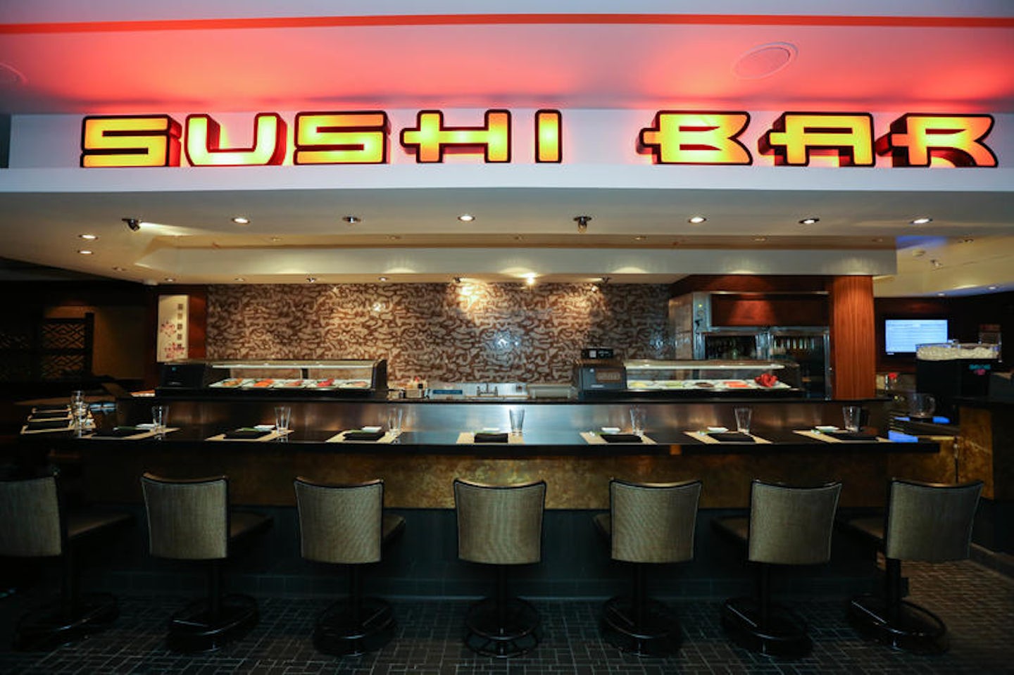 Sushi Bar on Norwegian Gem