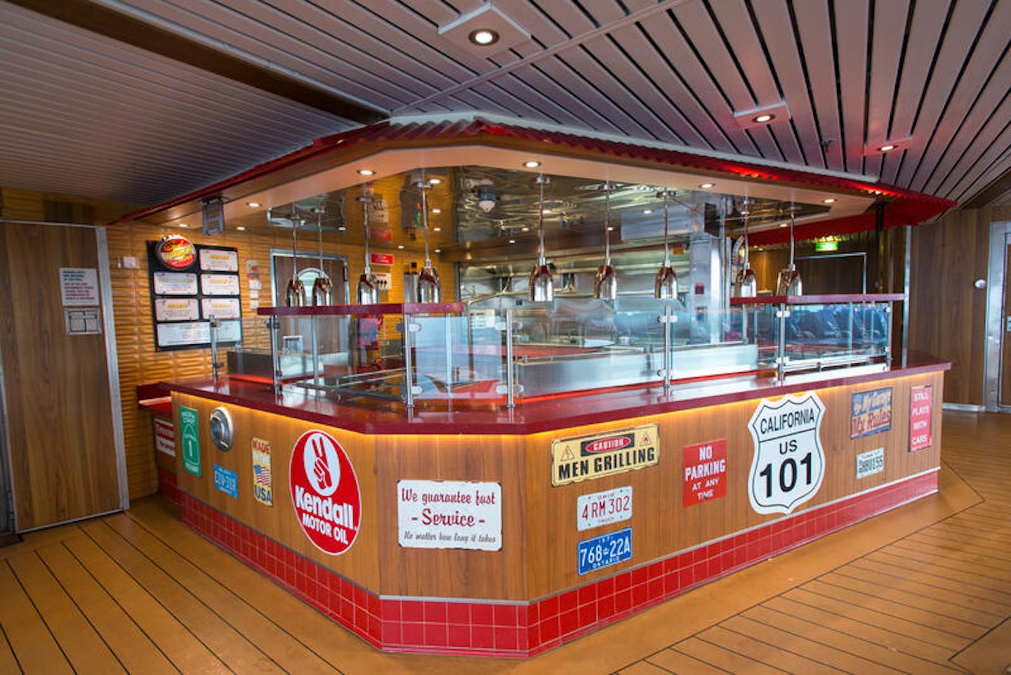 Guy's Burger Joint on Carnival Pride