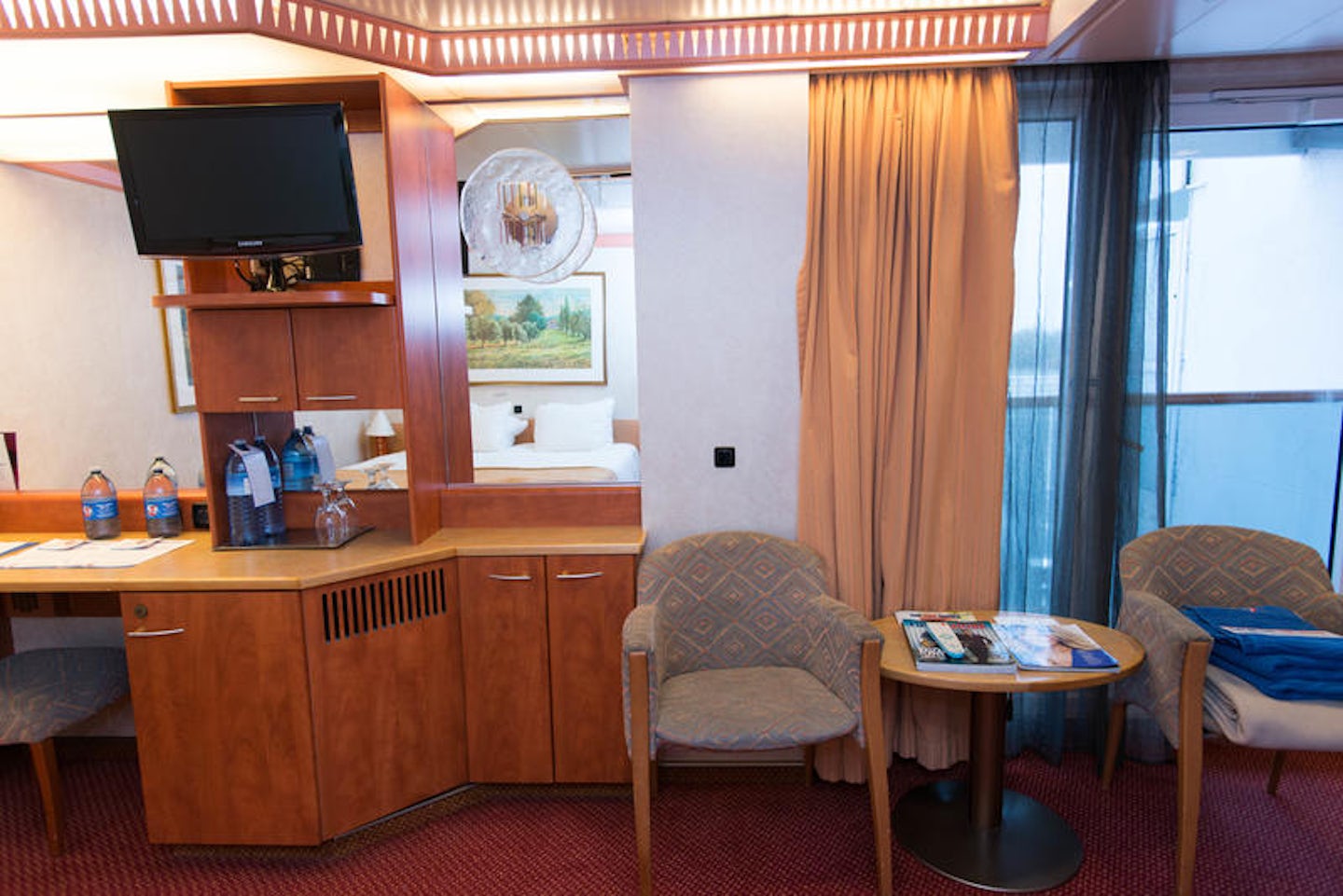 The Accessible Balcony Cabin on Carnival Pride
