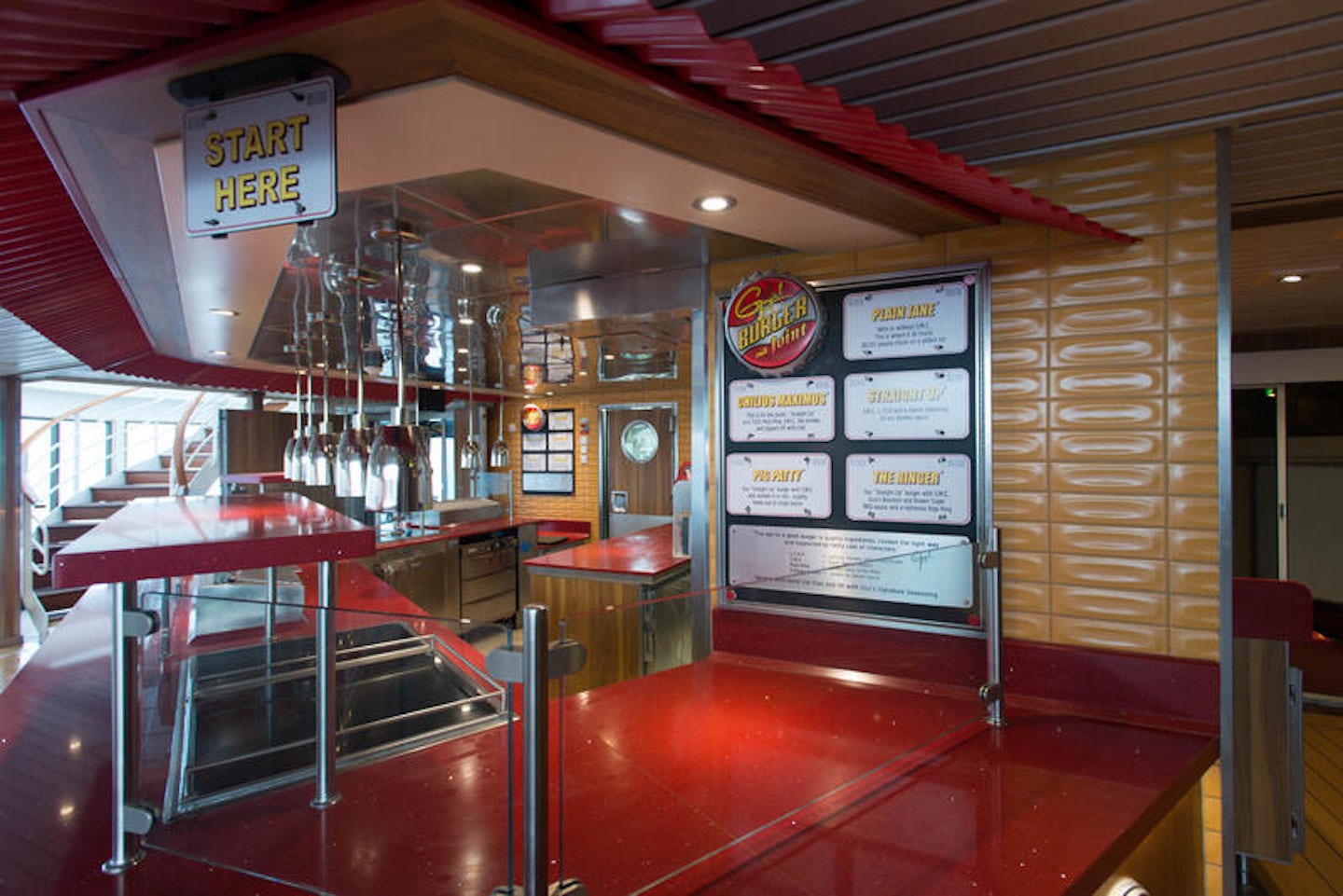 Guy's Burger Joint on Carnival Pride