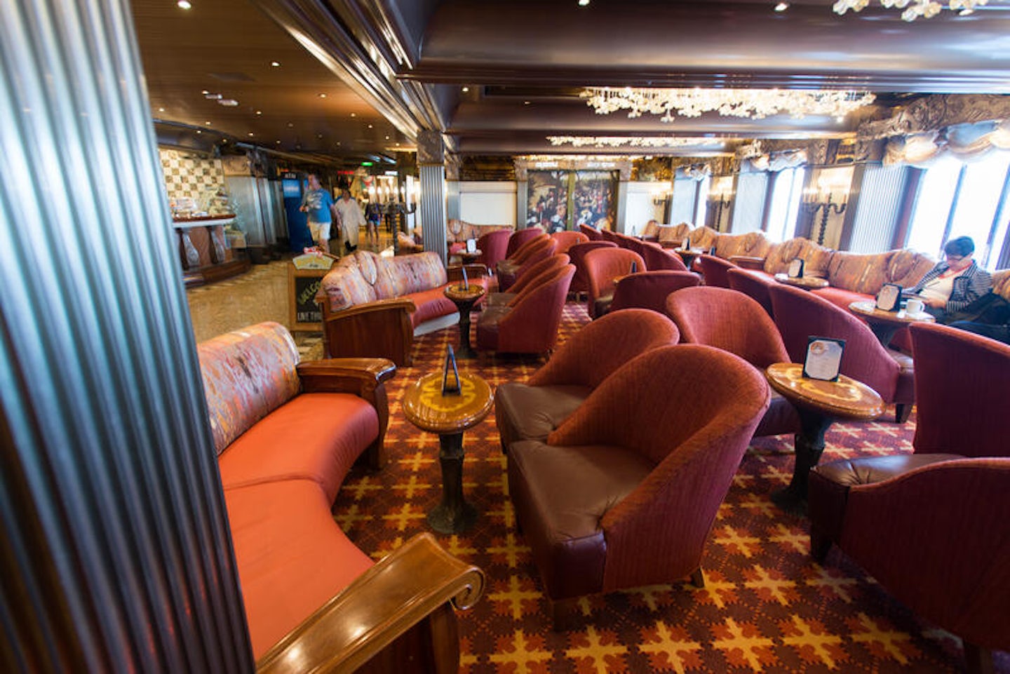 The Piazza Cafe on Carnival Pride