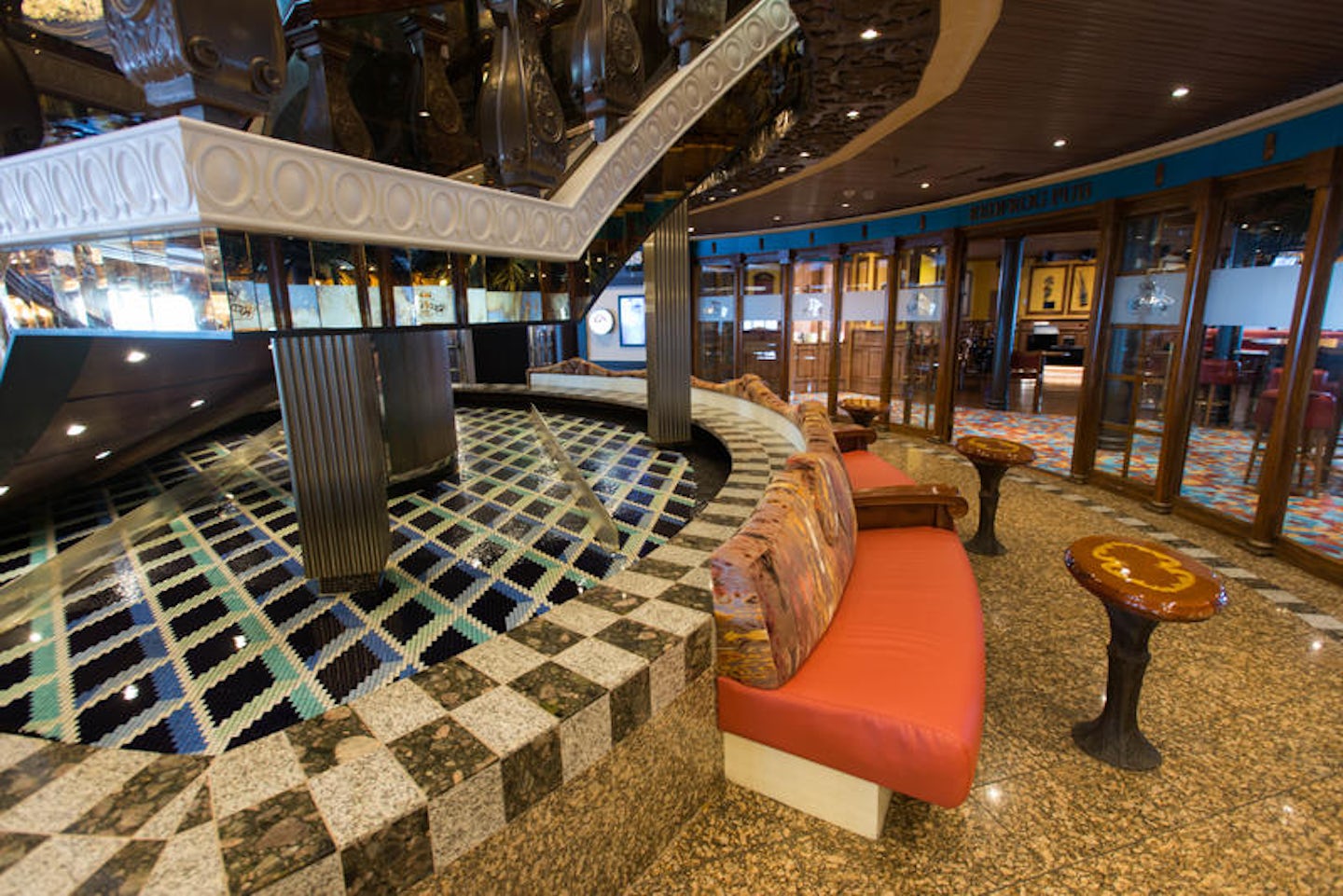 The Piazza Cafe on Carnival Pride