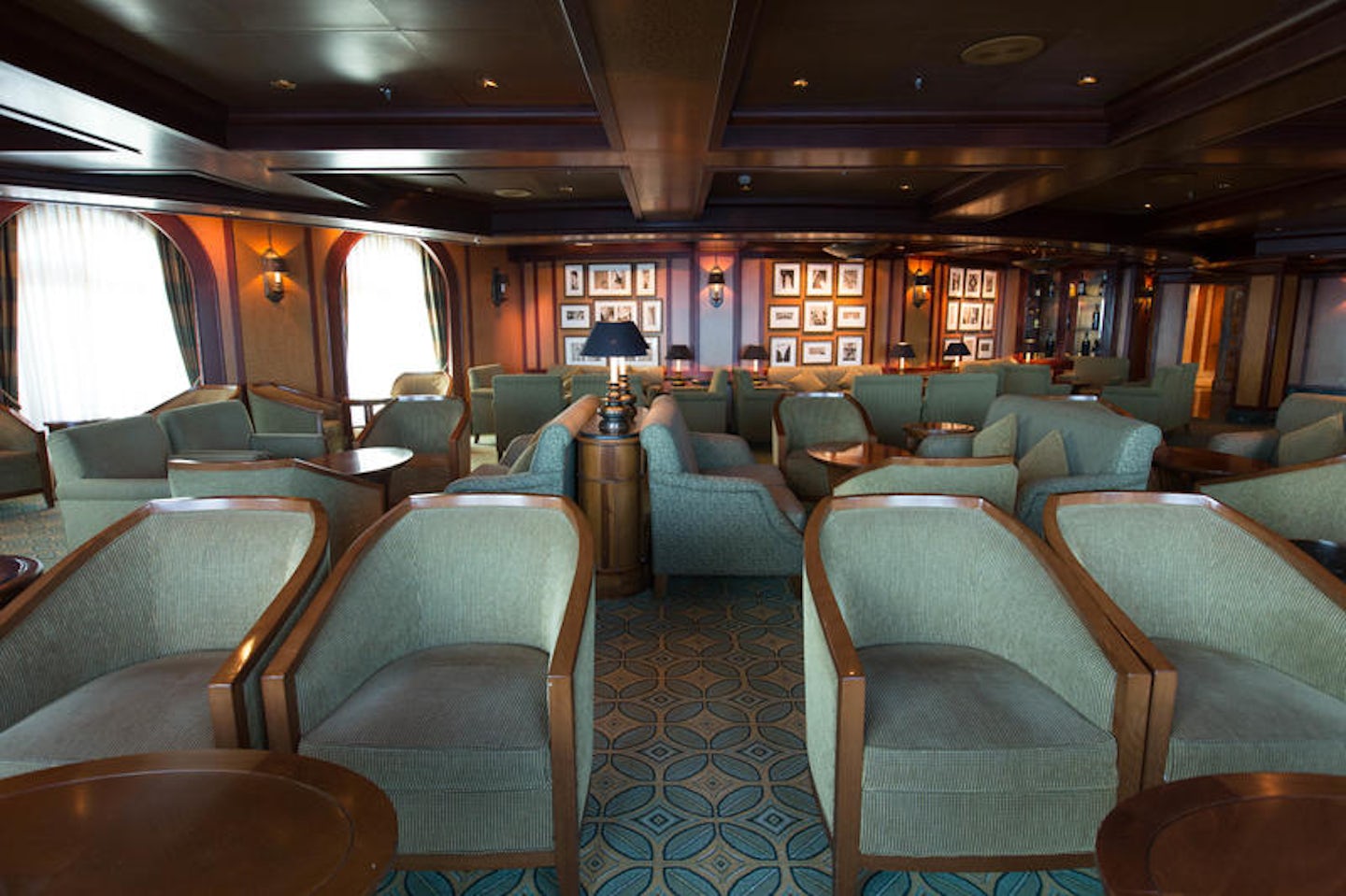 Explorer's Lounge on Crown Princess