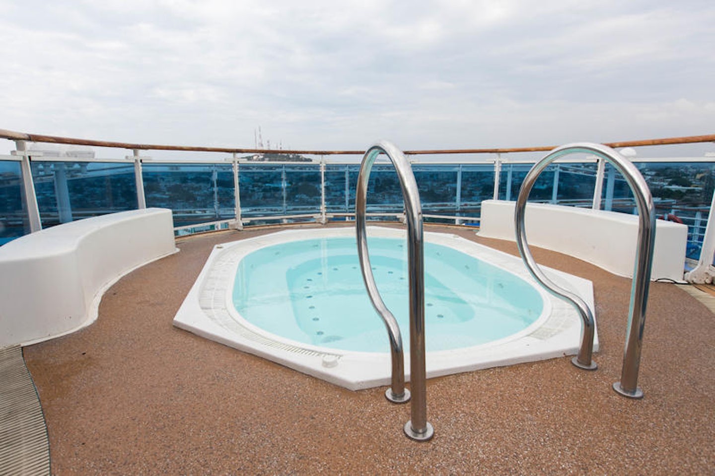 The Chill Out Hot Tub on Crown Princess