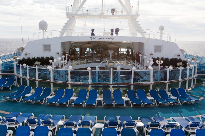 The Sanctuary on Crown Princess Cruise Ship Cruise Critic