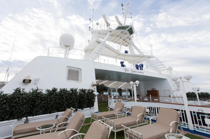 The Sanctuary on Crown Princess Cruise Ship Cruise Critic