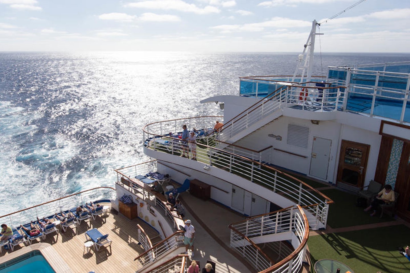Terrace Pool on Crown Princess Cruise Ship - Cruise Critic