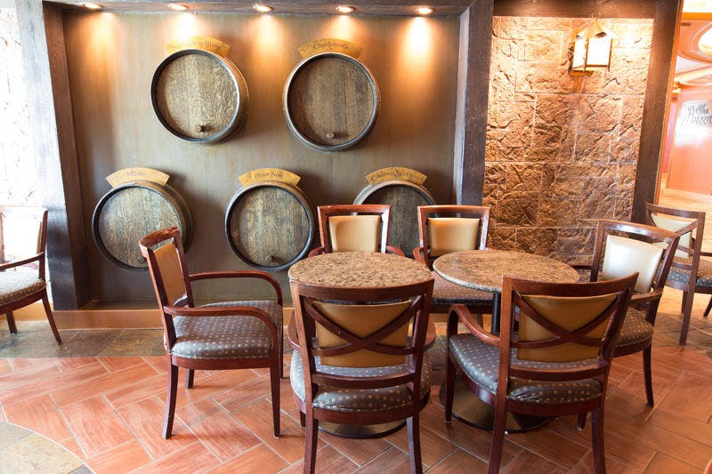 Vines Wine Bar on Crown Princess Cruise Ship Cruise Critic