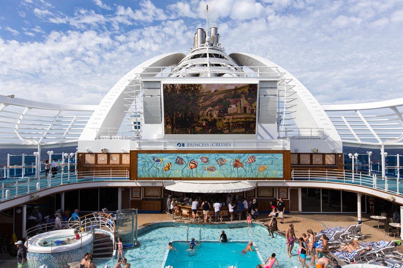 Movies Under the Stars on Crown Princess Cruise Ship - Cruise Critic