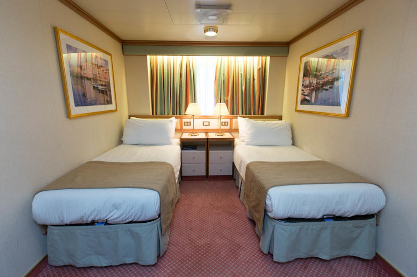 The Oceanview Cabin on Crown Princess