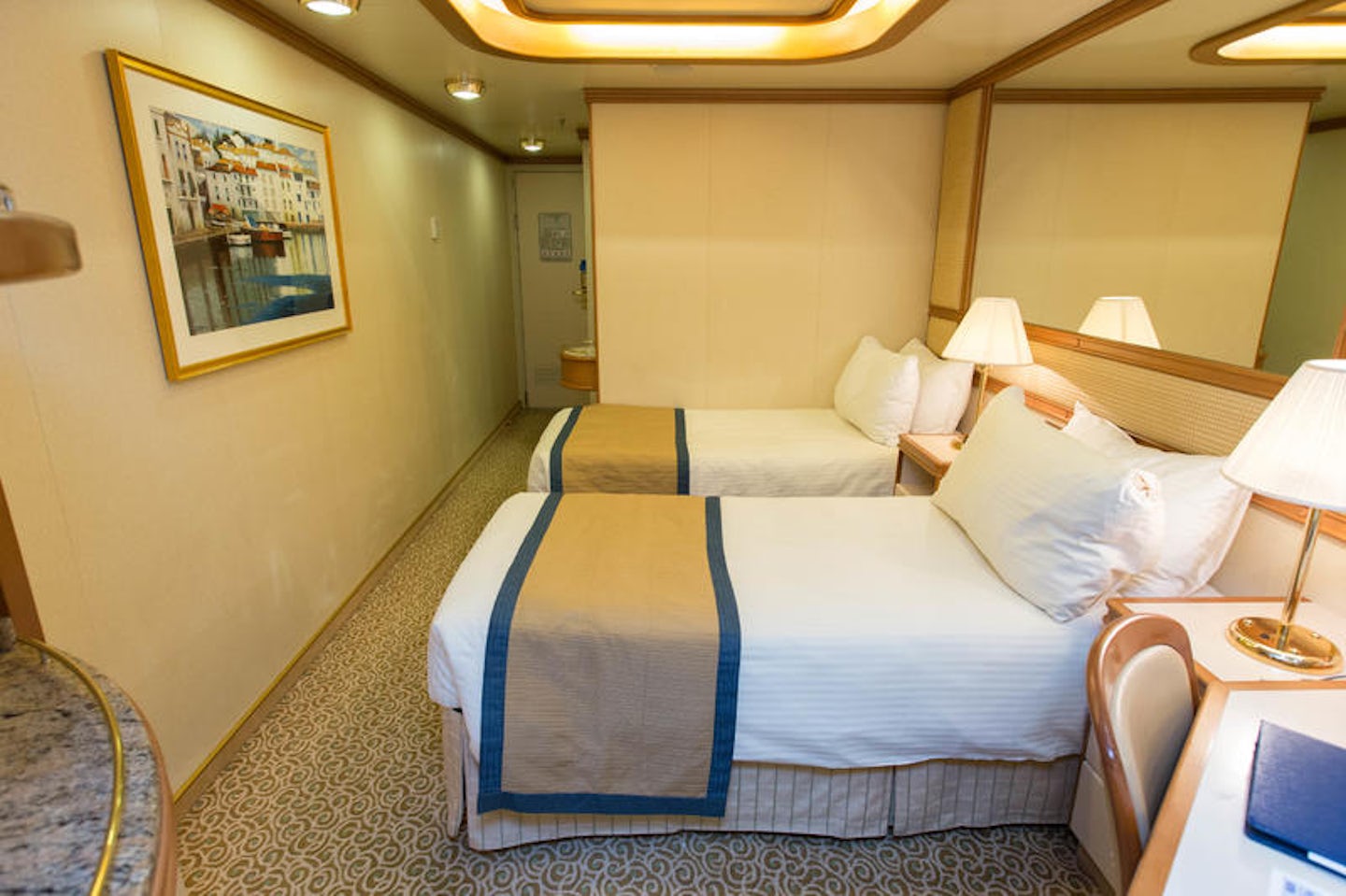 The Mini-Suite with Balcony on Crown Princess