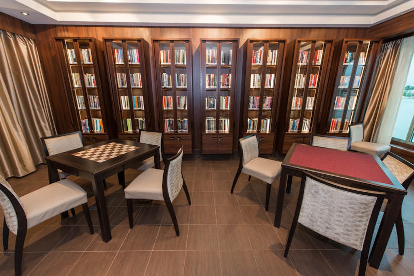 Library on Norwegian Escape