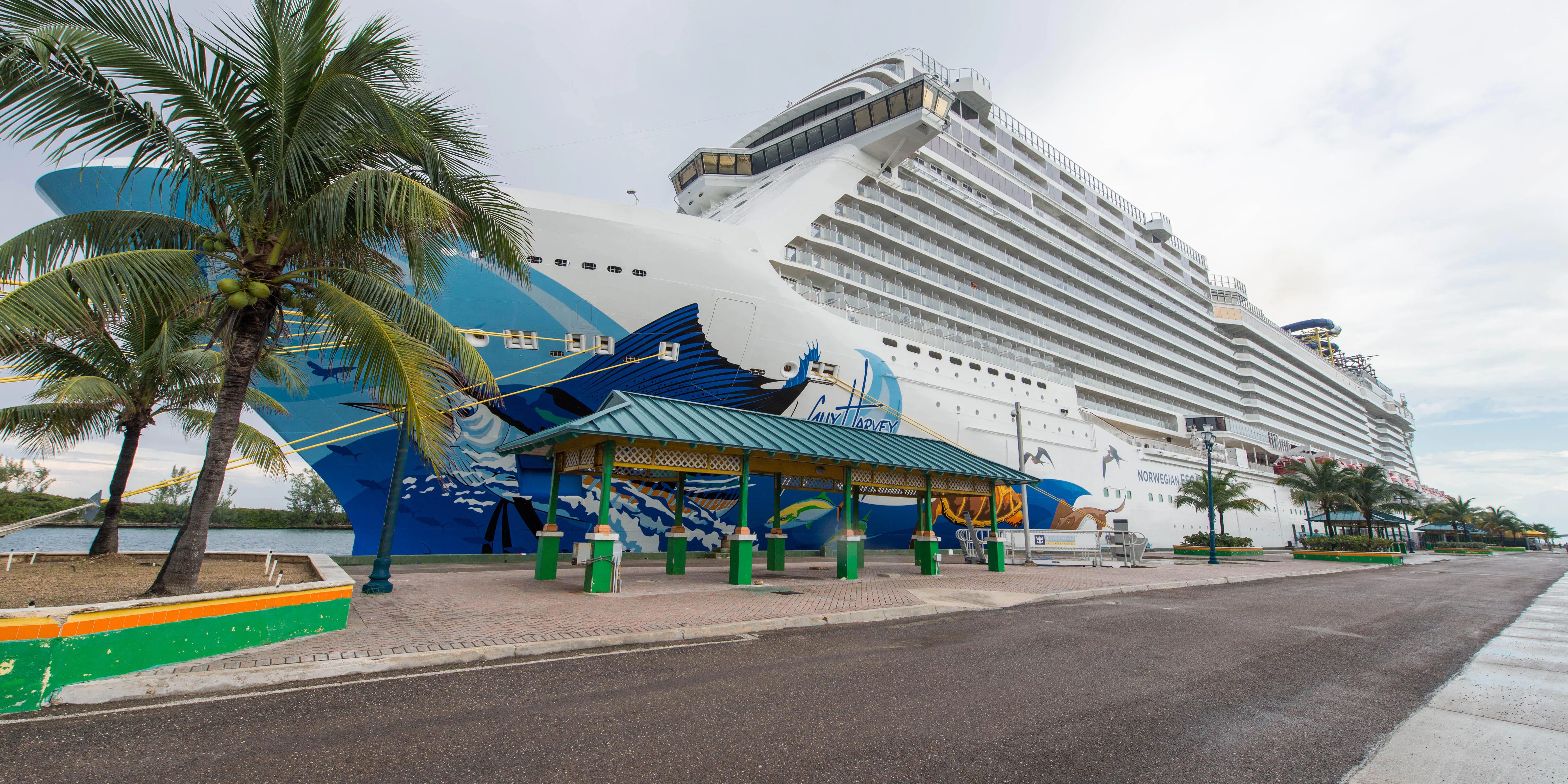 Exterior on Norwegian Escape
