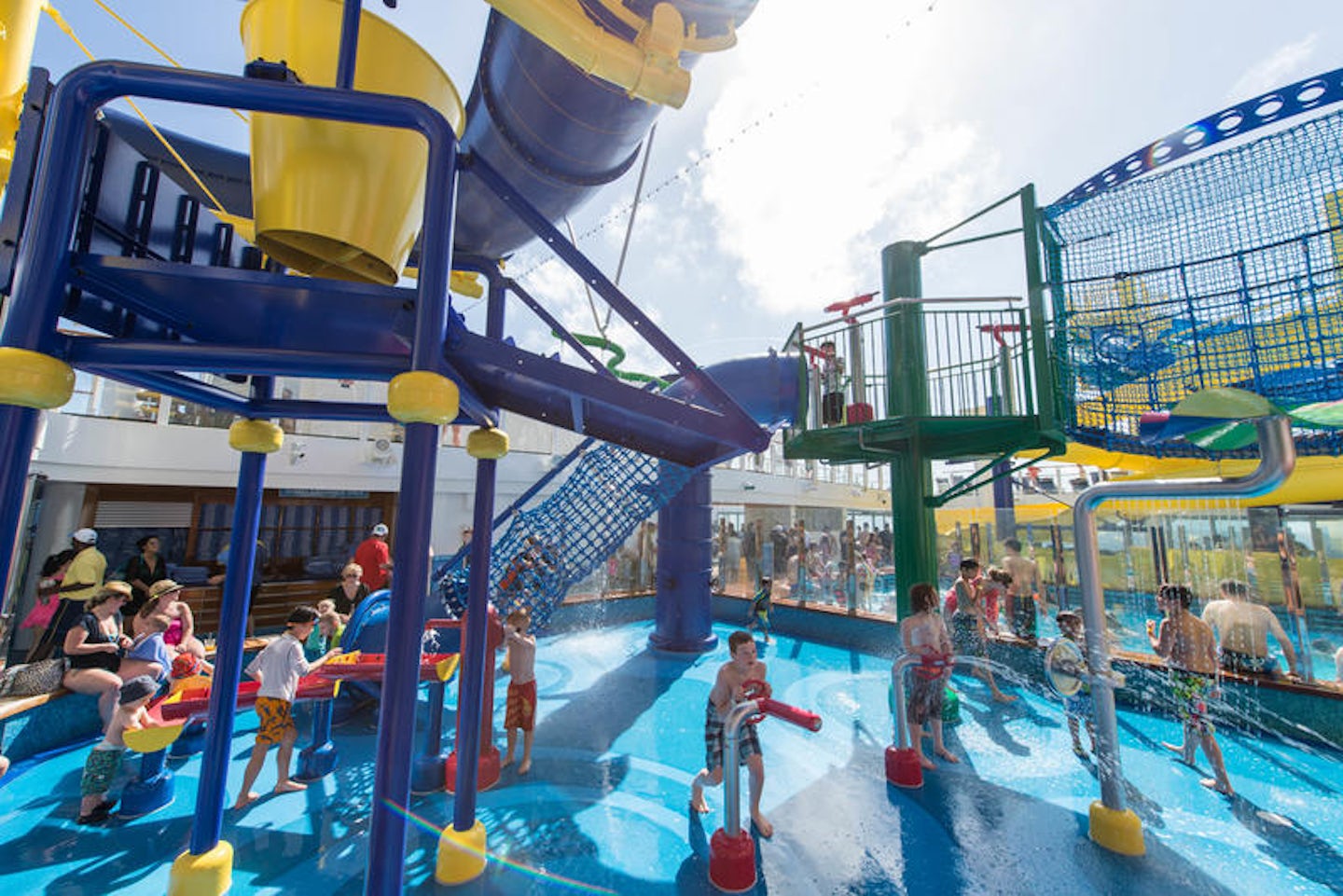 The Kids' Aqua Park on Norwegian Escape