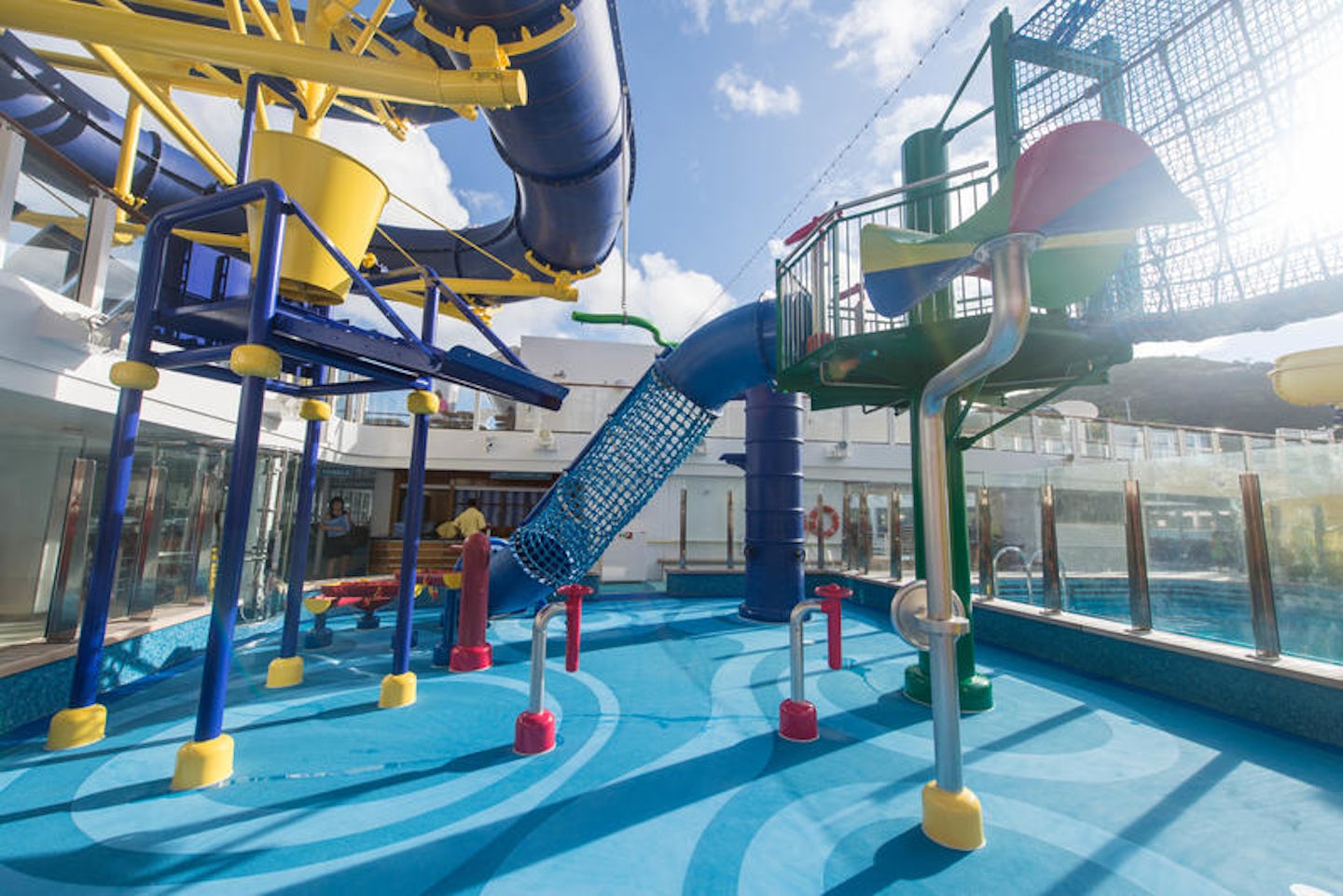 The Kids' Aqua Park on Norwegian Escape