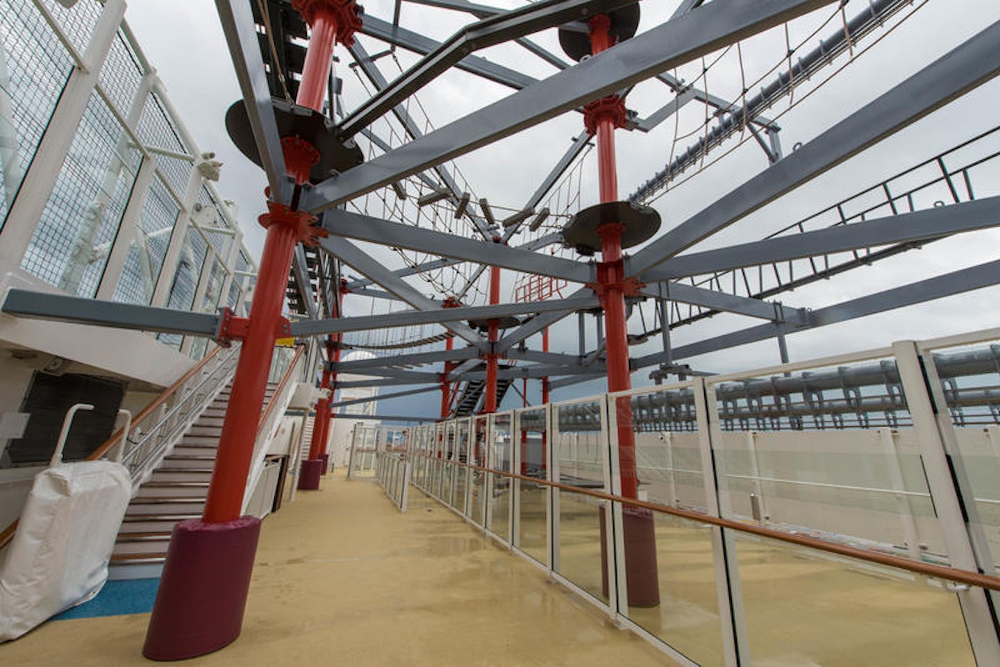 Ropes Course on Norwegian Escape