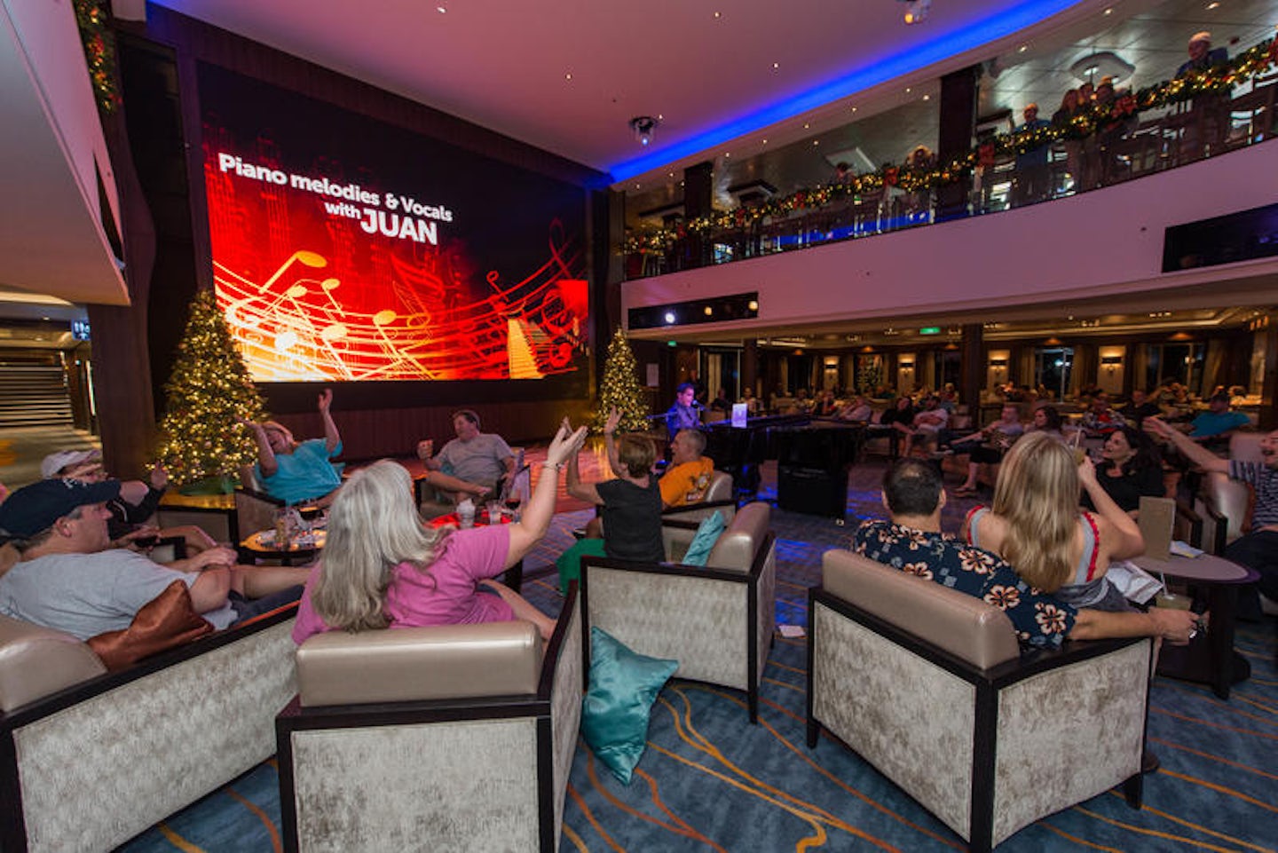 Piano Melodies and Vocals with Juan on Norwegian Escape