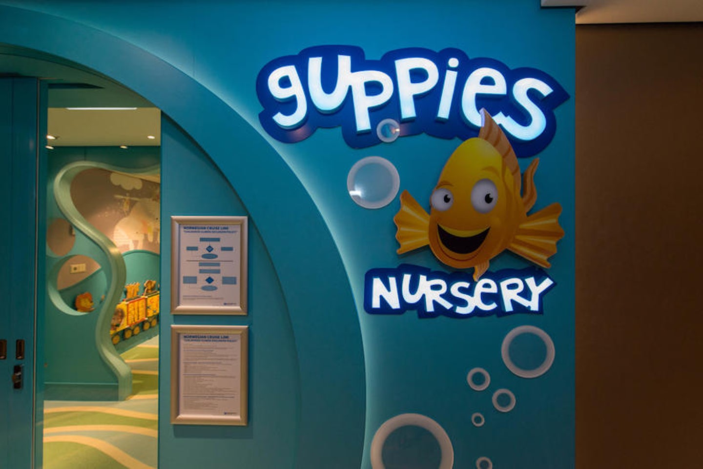 Guppies Nursery on Norwegian Escape