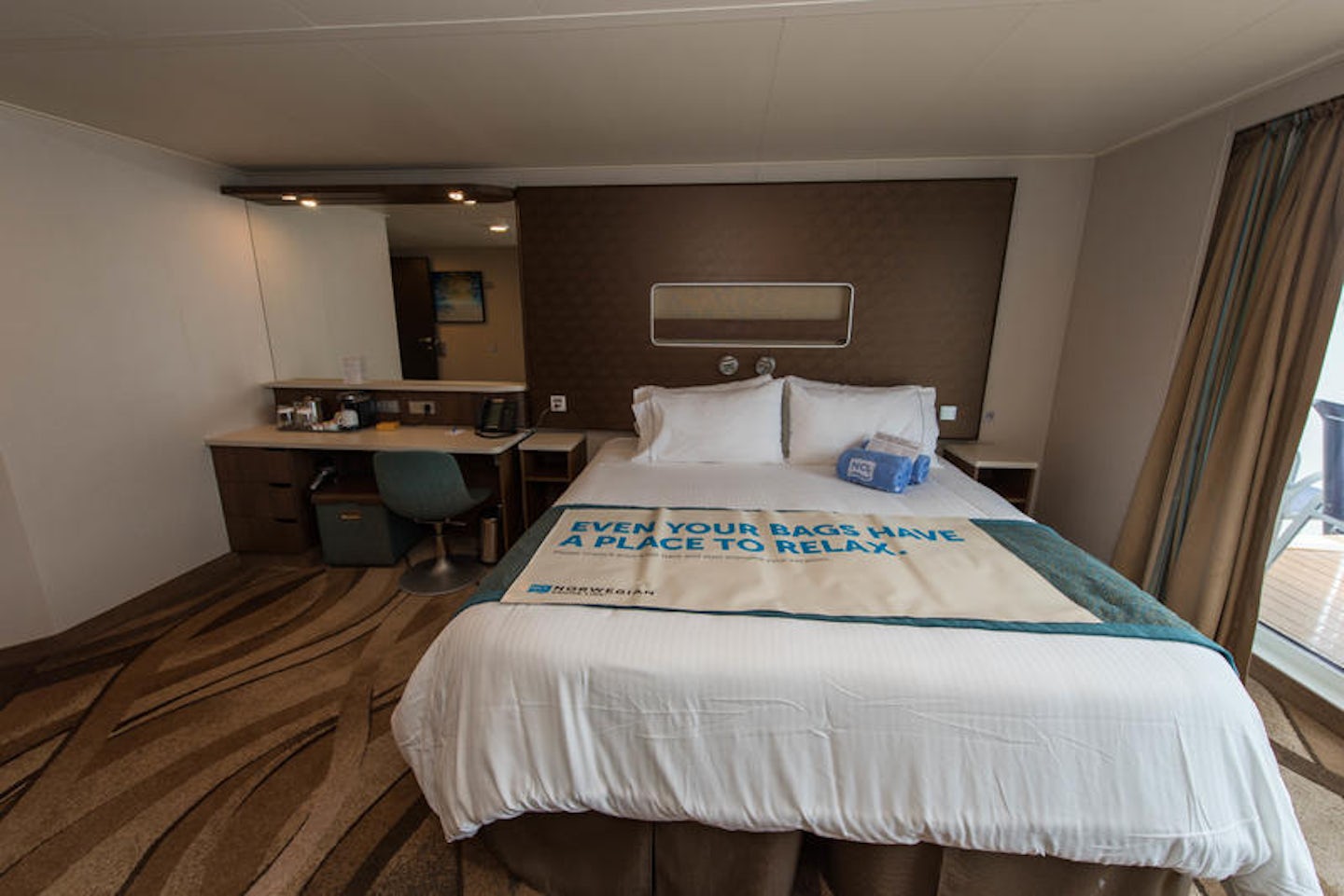 The Accessible Balcony Cabin on Norwegian Escape