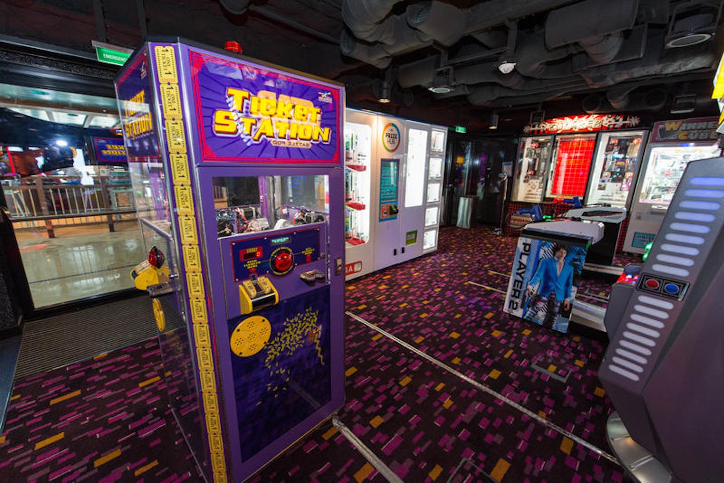 Video Arcade on Norwegian Escape