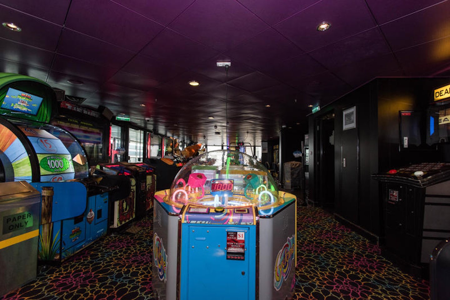Video Arcade on Norwegian Epic