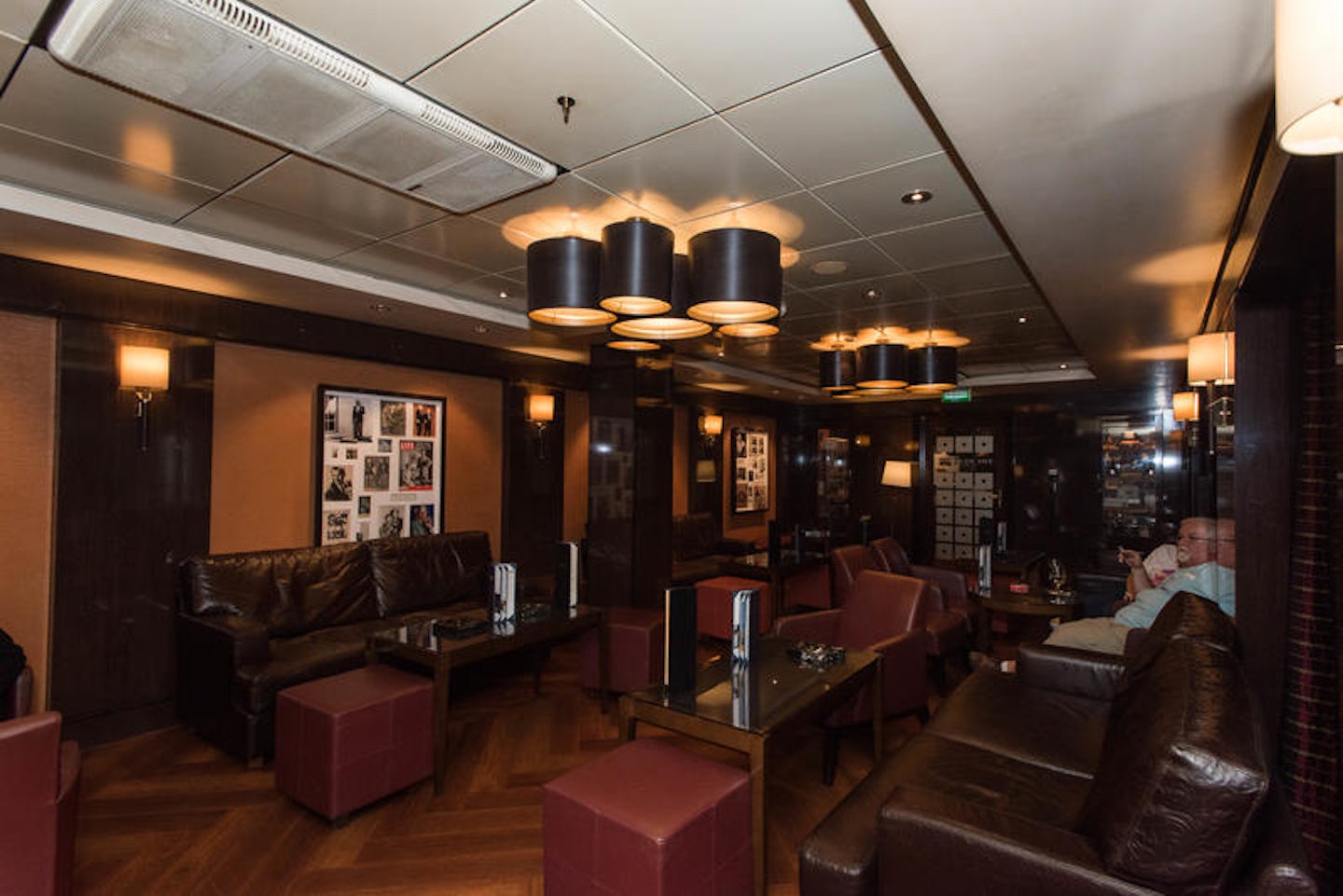 The Humidor Cigar Lounge on Norwegian Epic