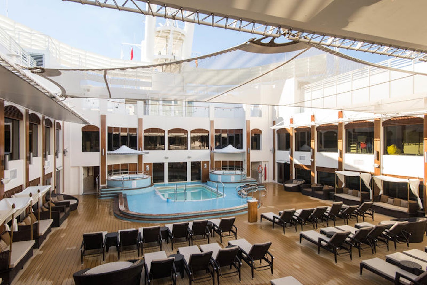The Haven Lobby with Pool View on Norwegian Epic