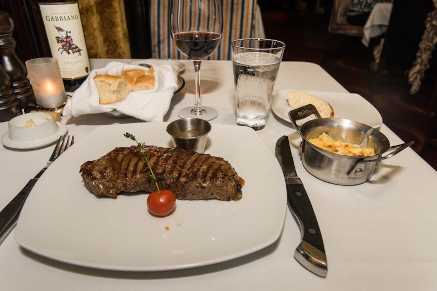 Cagney's Steakhouse Food on Norwegian Epic
