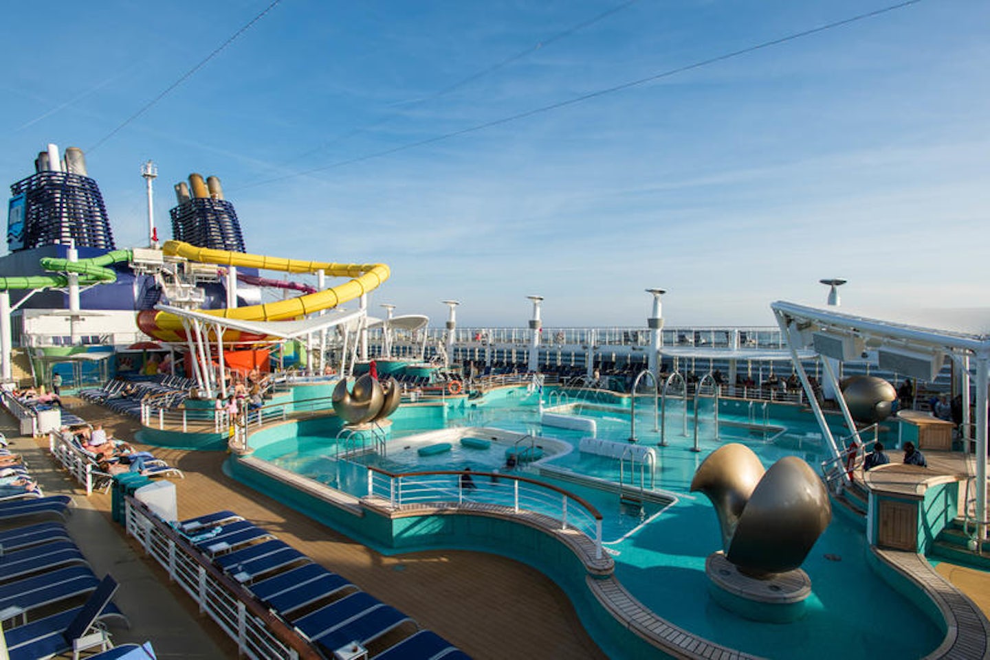 cruise ship with biggest pool