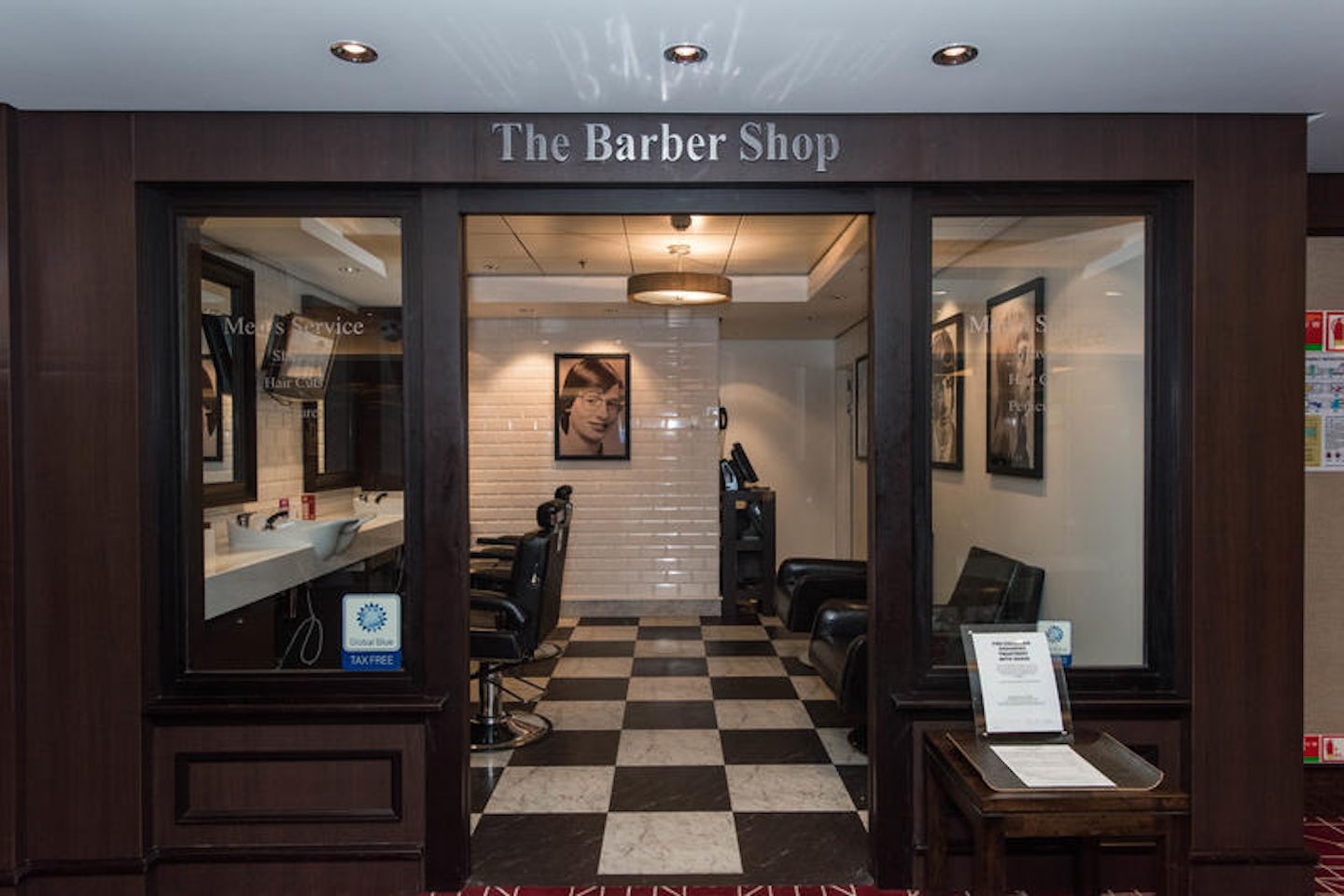 The Barber Shop on Norwegian Epic