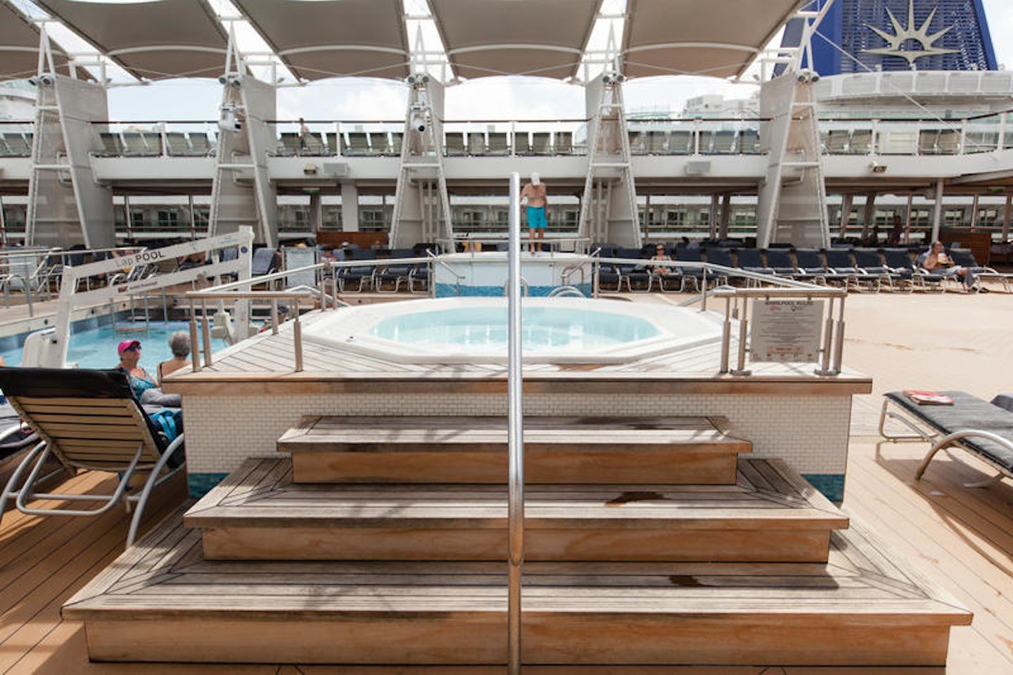 The Main Pool on Celebrity Silhouette