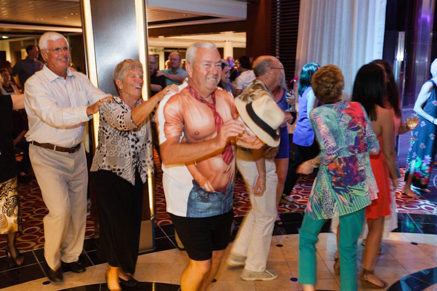 70s Party on Celebrity Silhouette