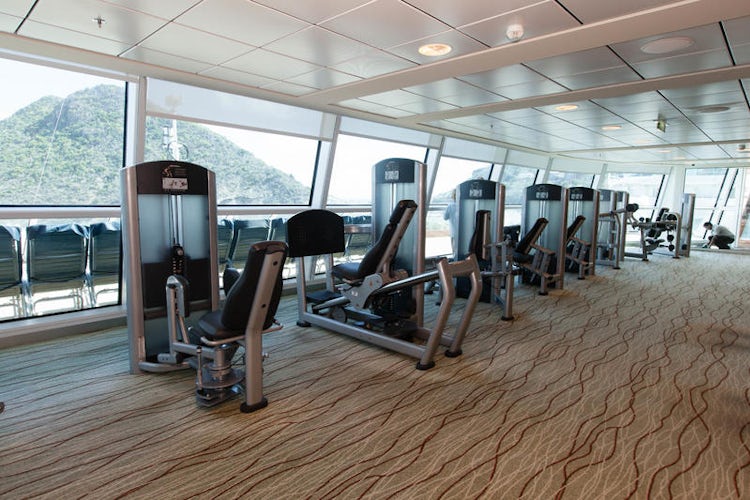 celebrity cruise silhouette gym