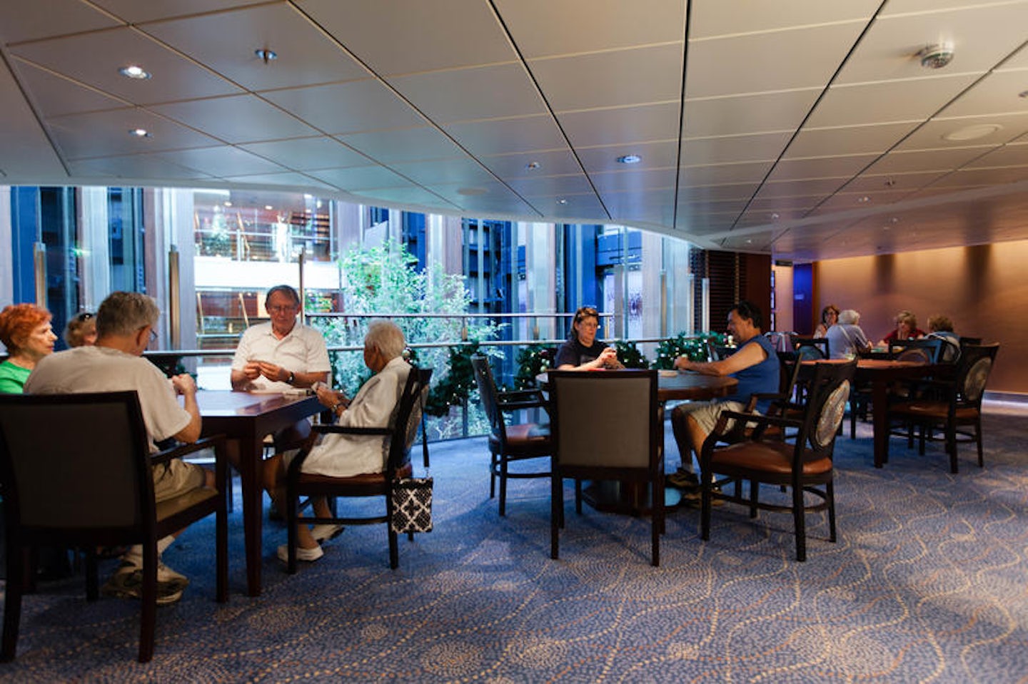 The Card Room on Celebrity Silhouette