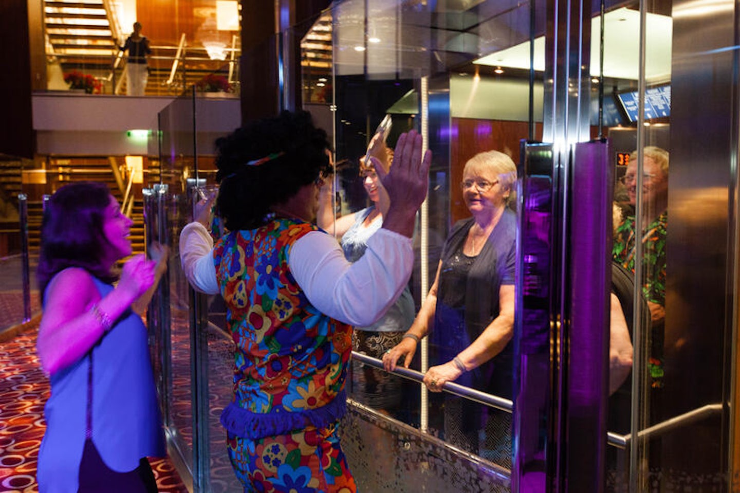 70s Party on Celebrity Silhouette