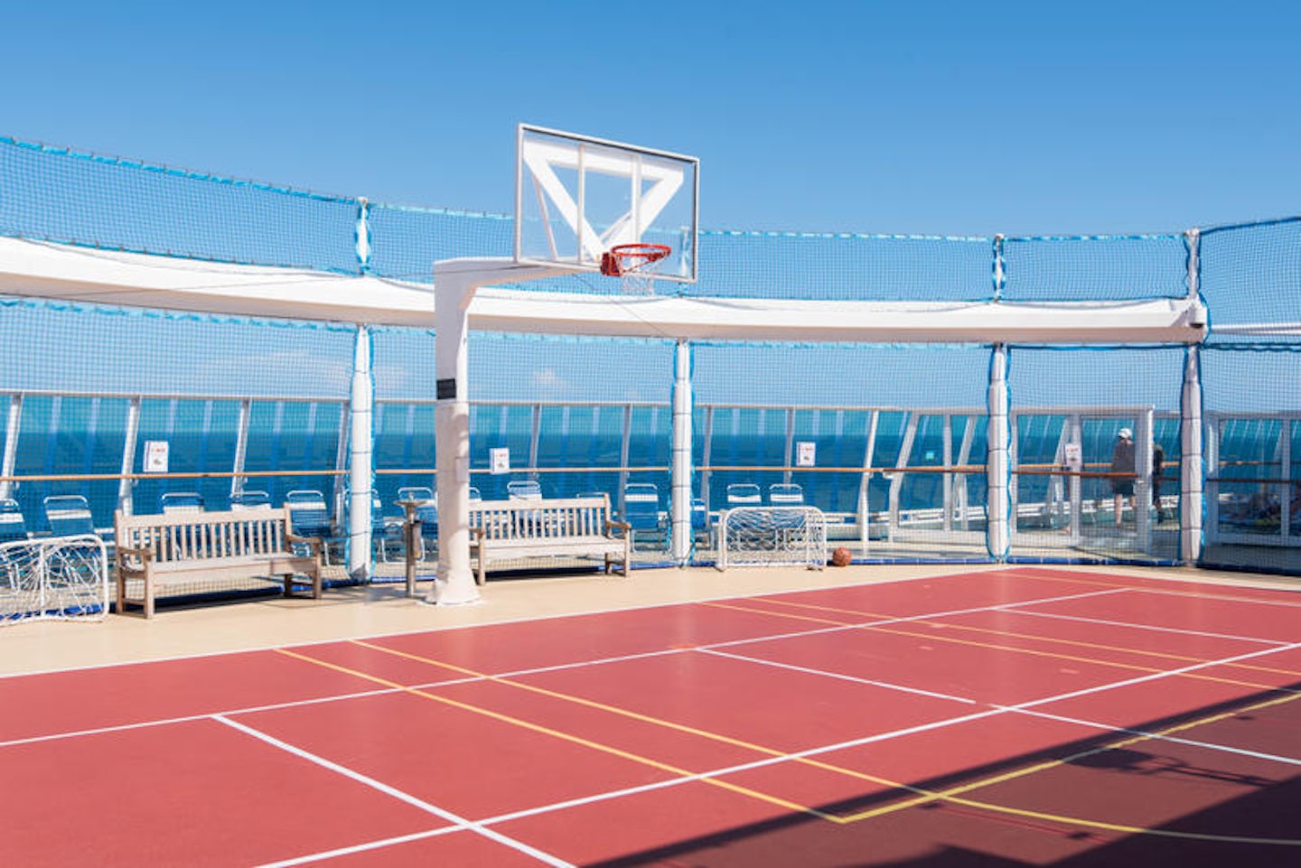 Sports Court on Royal Caribbean Serenade of the Seas Cruise Ship