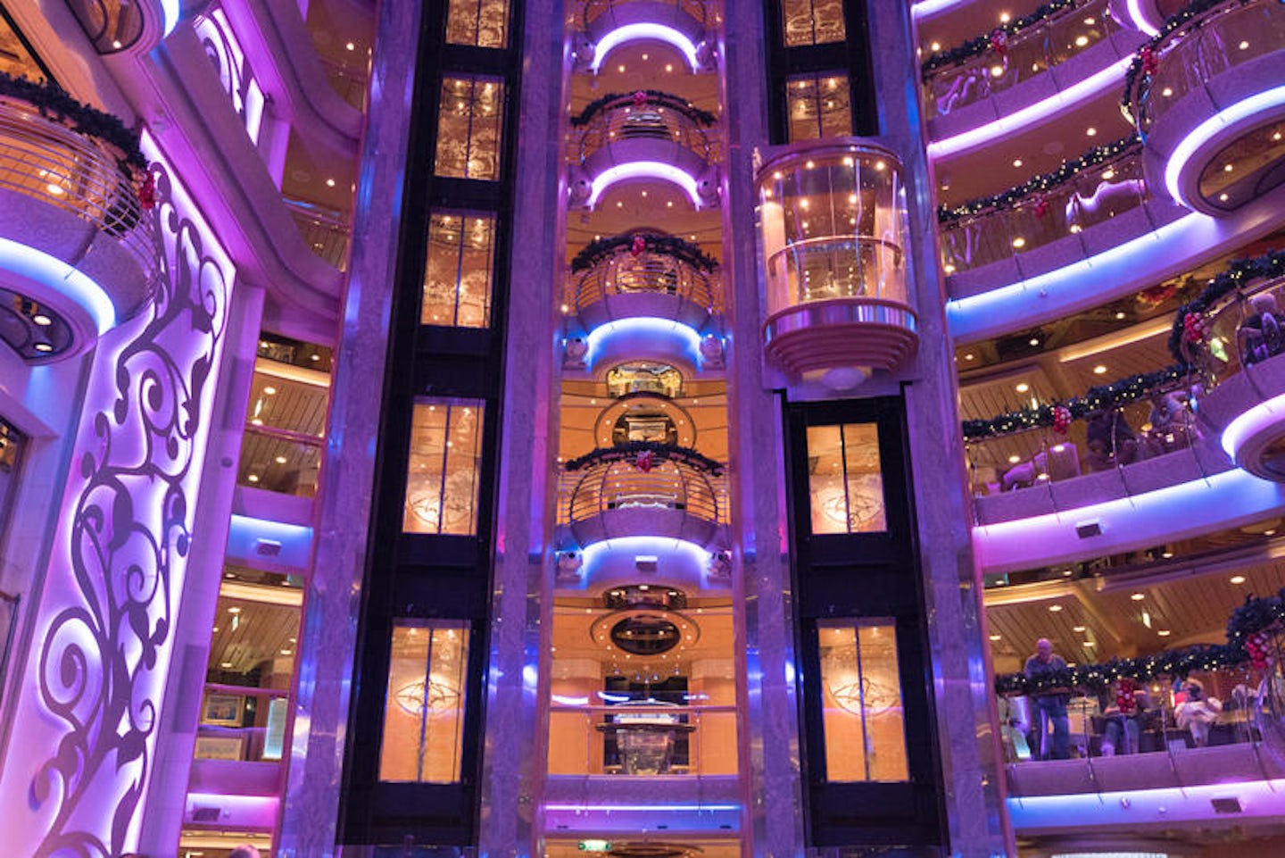 Elevators on Serenade of the Seas