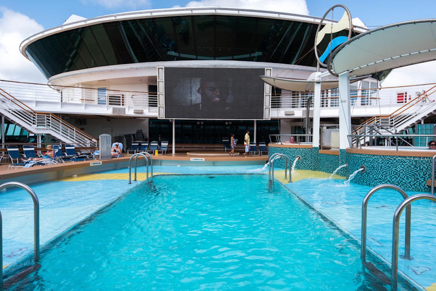 Outdoor Movie Screen on Serenade of the Seas