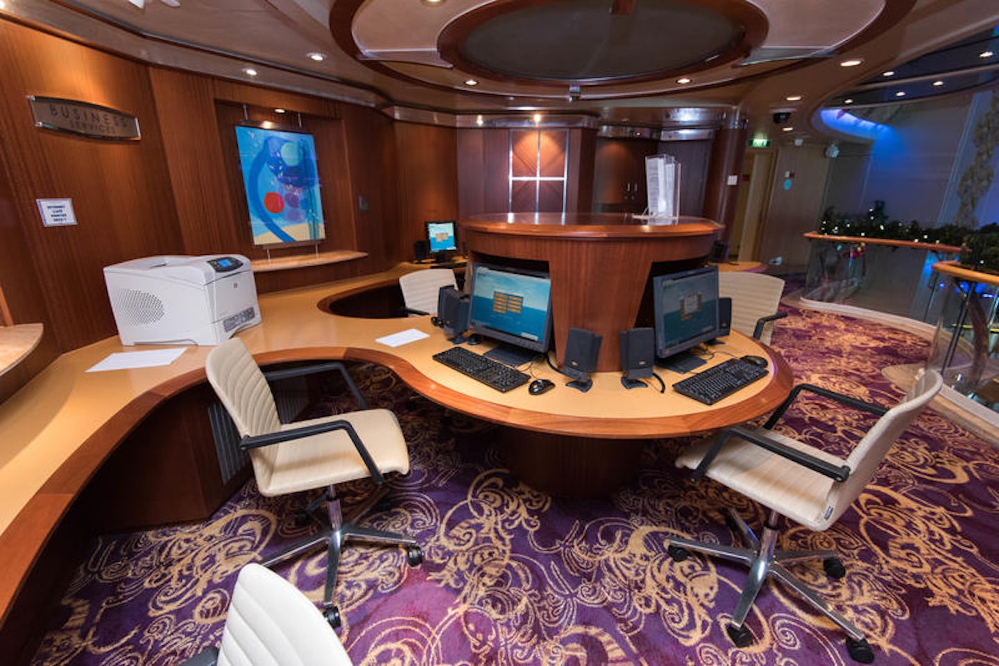 Business Services on Serenade of the Seas