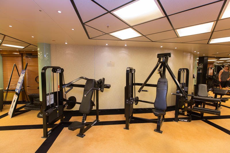 Fitness Center on Caribbean Princess Cruise Ship - Cruise Critic
