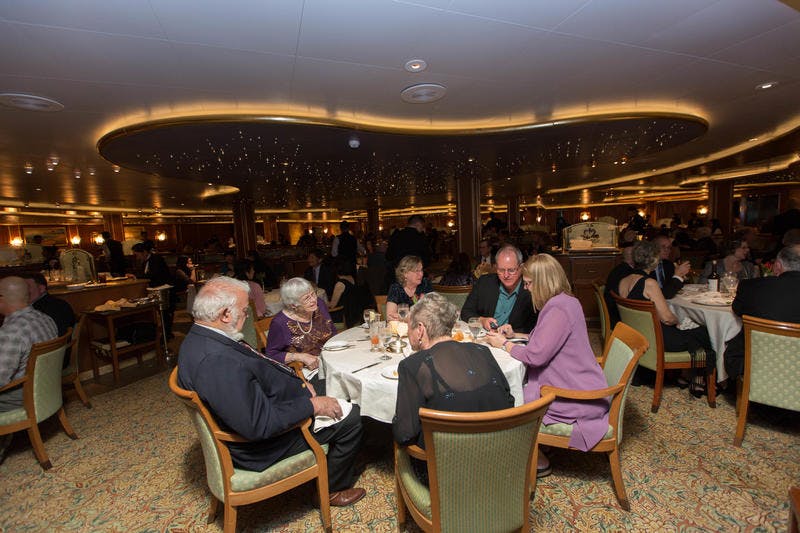 Island Dining Room on Caribbean Princess Cruise Ship Cruise Critic