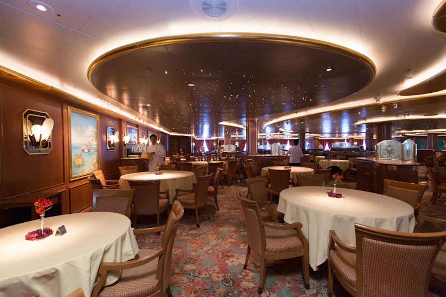 best cruise ship dining rooms