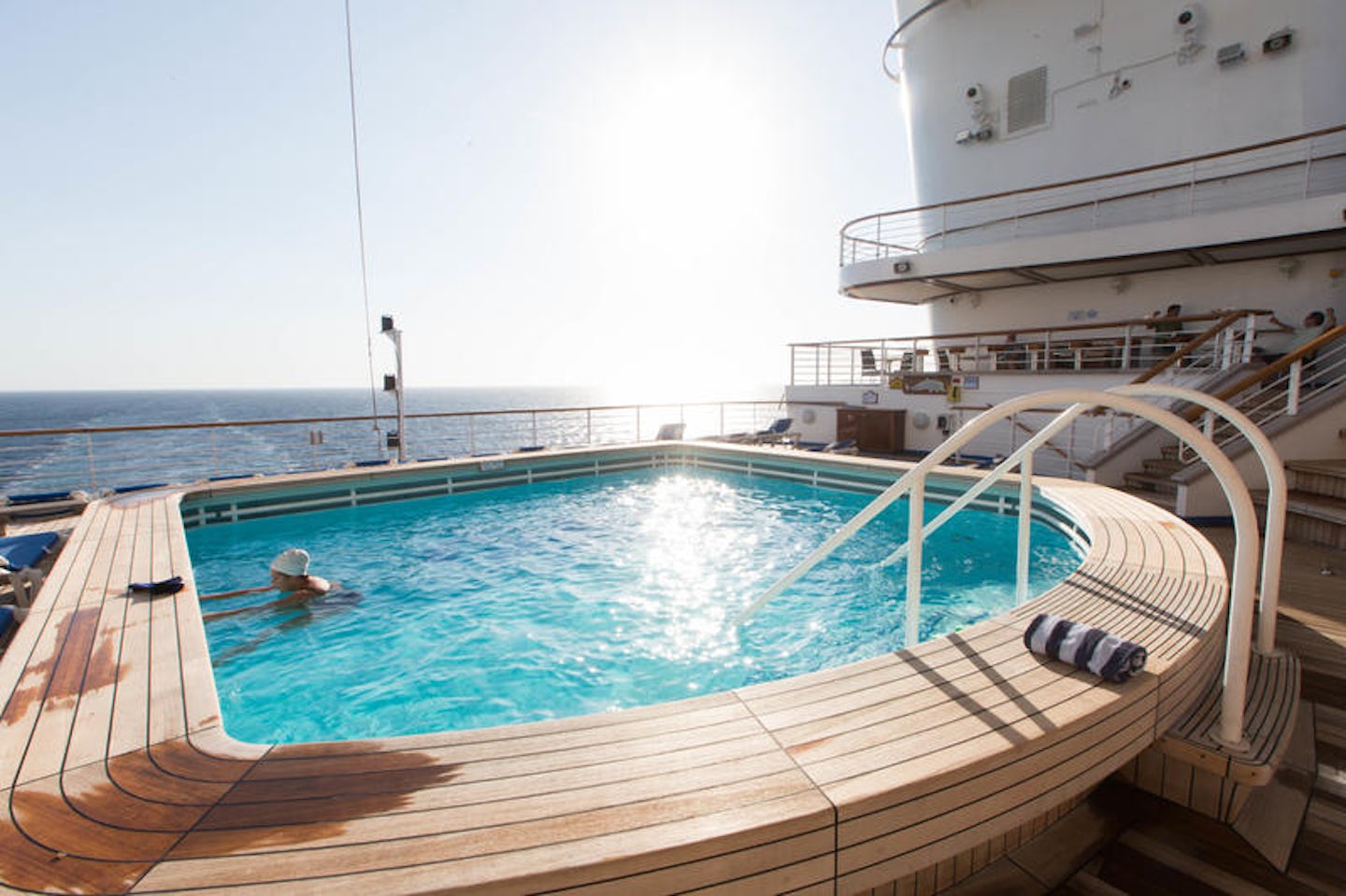 The Terrace Pool on Caribbean Princess