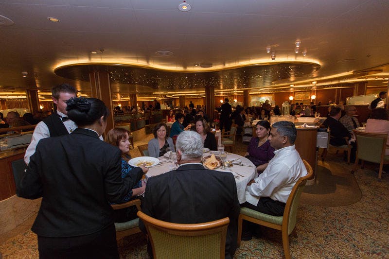 Island Dining Room on Caribbean Princess Cruise Ship Cruise Critic