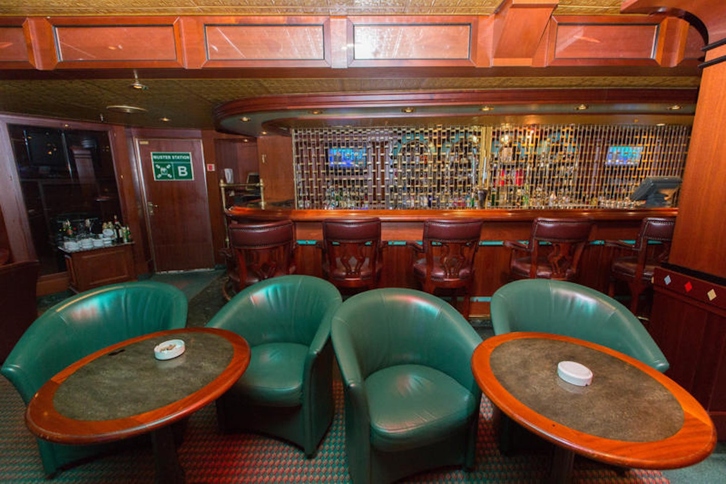 Churchill Lounge on Caribbean Princess
