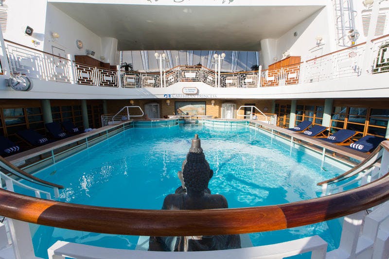 Spa Pool on Caribbean Princess Cruise Ship Cruise Critic