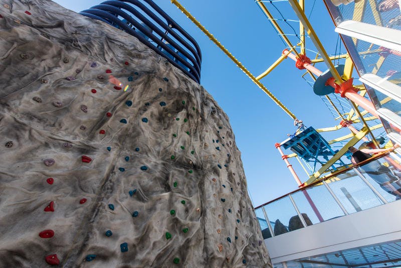 Rock Climbing Wall on Norwegian Breakaway Cruise Ship Cruise Critic