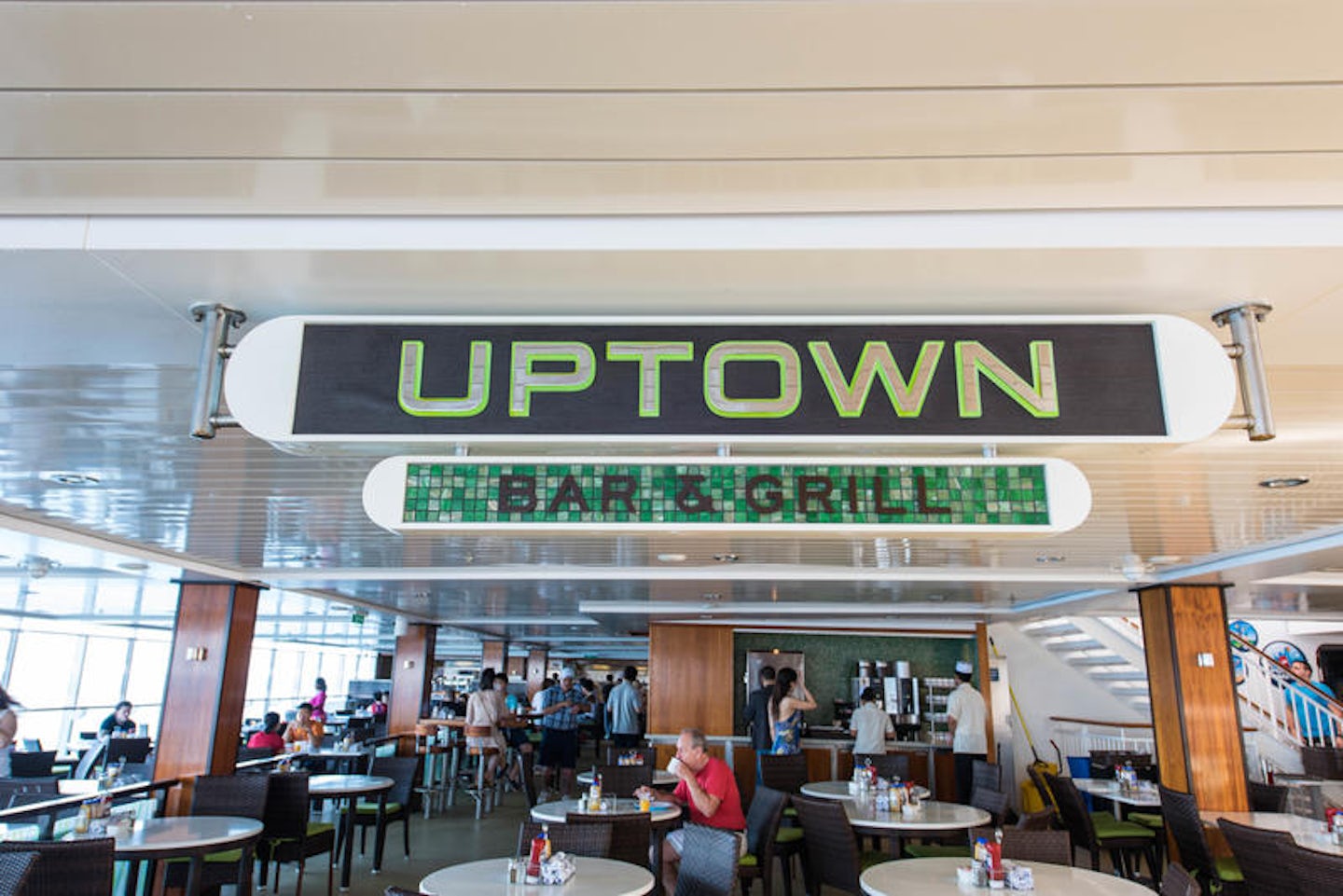 Uptown Bar & Grill on Norwegian Breakaway