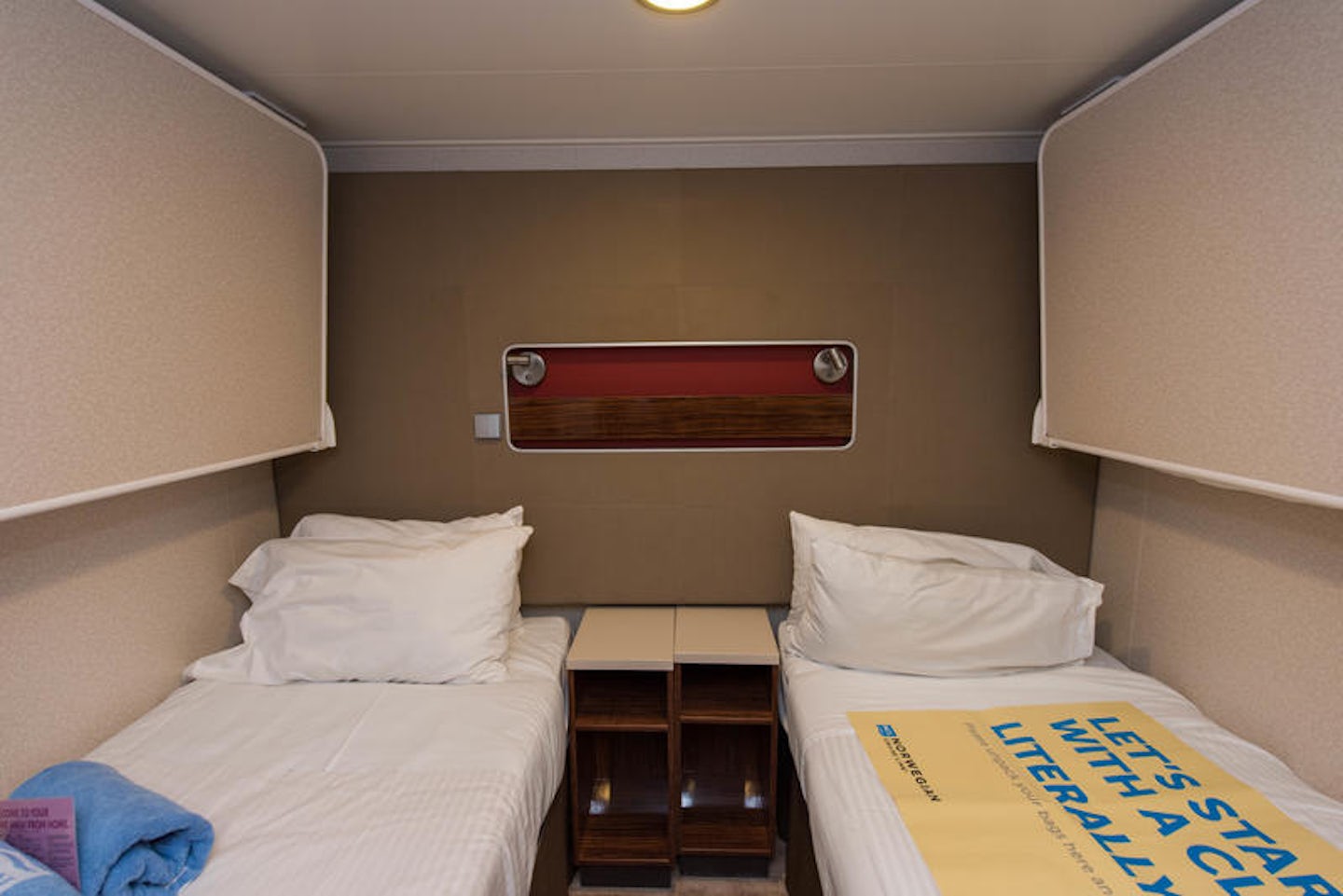The Interior Cabin Double or Family on Norwegian Breakaway